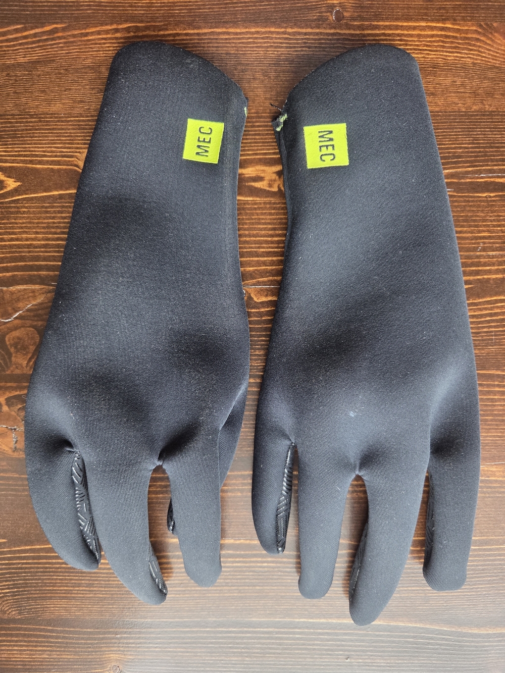 MEC Black Neoprene Paddling Gloves XS